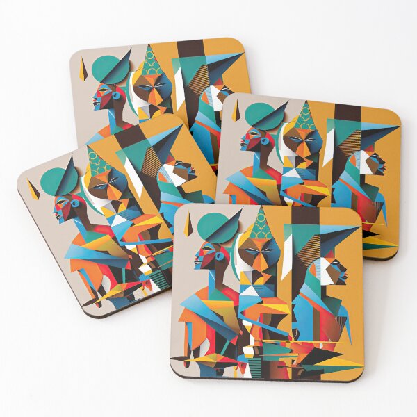 Artikelvorschau, African Tribe Bauhaus Design entworfen und verkauft von ArtificialGenes.