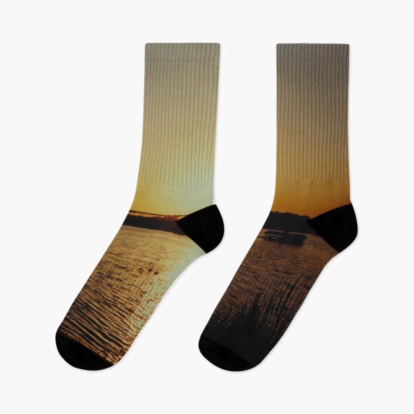 Item preview, WATERSCAPES #42 - Duck Pond in Visalia at Sunset designed and sold by DEL-Productions.