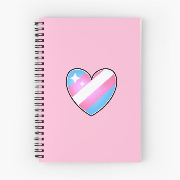 Item preview, Transgender Flag Heart - Pink Background designed and sold by lulubeeart.