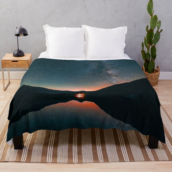 Item preview, Milky Way Mirrored Over Lake Antholz in the Italian Alps designed and sold by DEL-Productions.