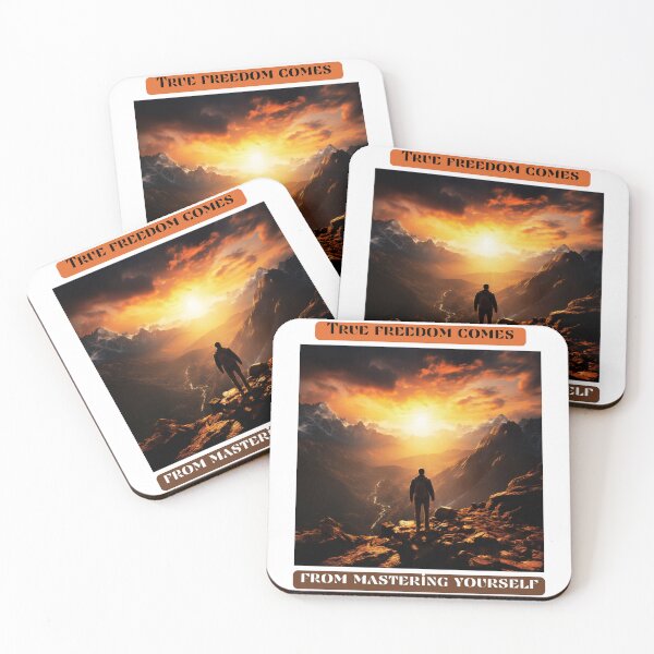 Item preview, True freedom comes from mastering yourself designed and sold by STO1KA.