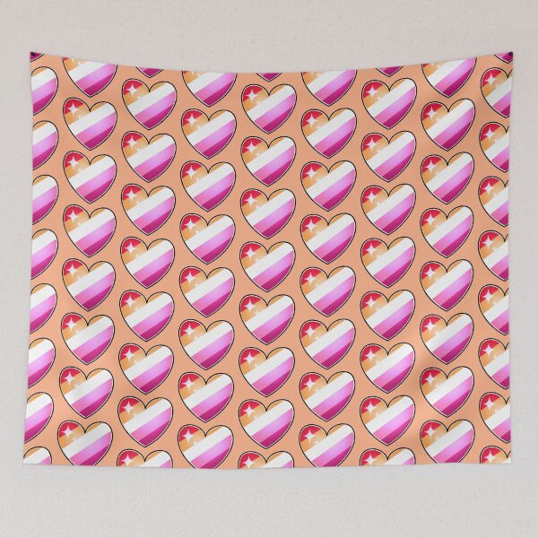 Item preview, WLW Flag Heart designed and sold by lulubeeart.