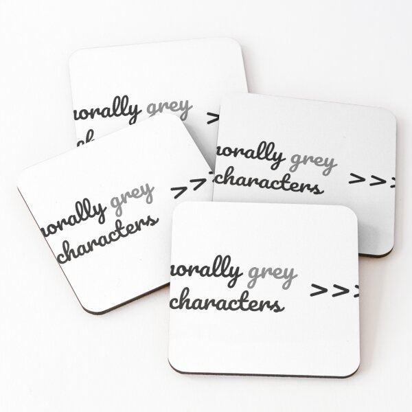 Item preview, Morally Grey Characters designed and sold by spill-ink.