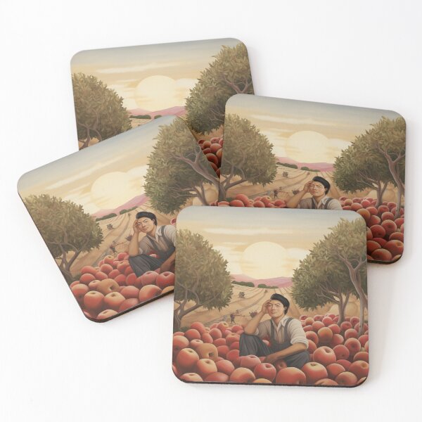 Item preview, Latino Apple Picker Among His Bounty designed and sold by YoPedro.