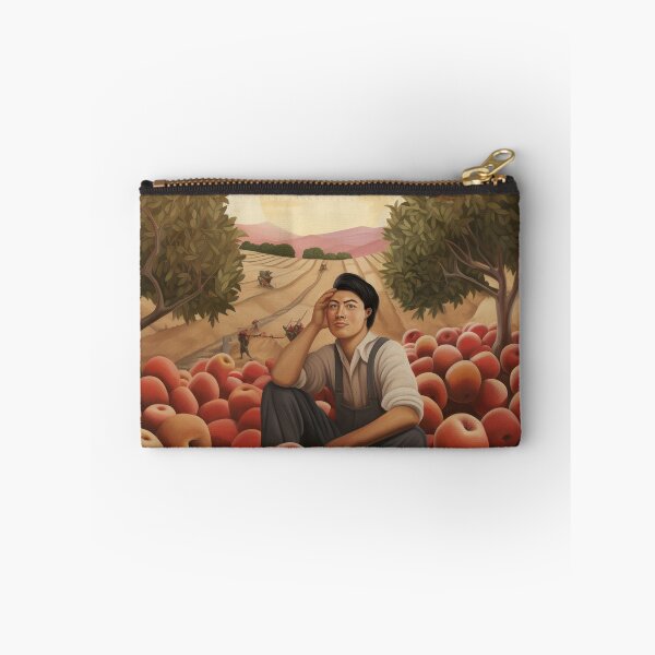 Item preview, Latino Apple Picker Among His Bounty designed and sold by YoPedro.