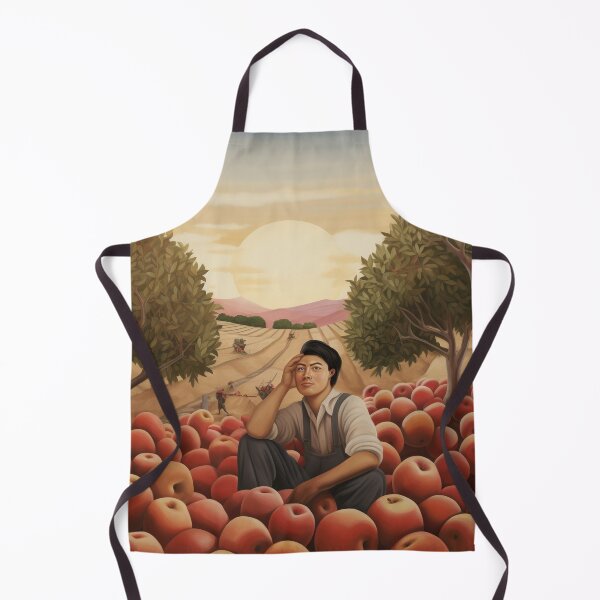 Item preview, Latino Apple Picker Among His Bounty designed and sold by YoPedro.