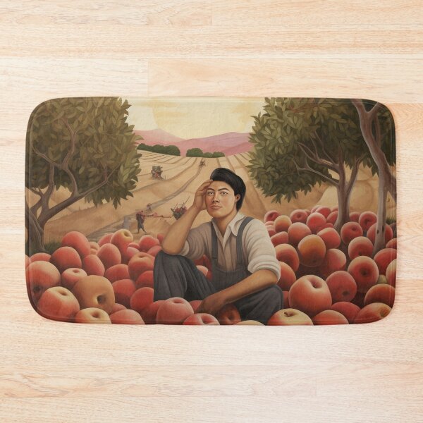 Item preview, Latino Apple Picker Among His Bounty designed and sold by YoPedro.