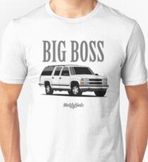 Big Boss Suburban (white) Slim Fit T-Shirt