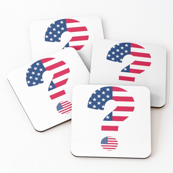 Item preview, Question mark american flag  designed and sold by Arno-Onei.