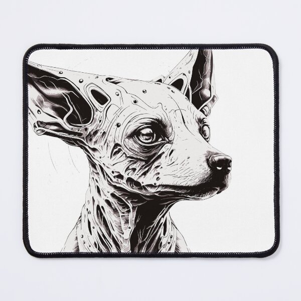 Item preview, Futuristic dog head (2) designed and sold by atzek.