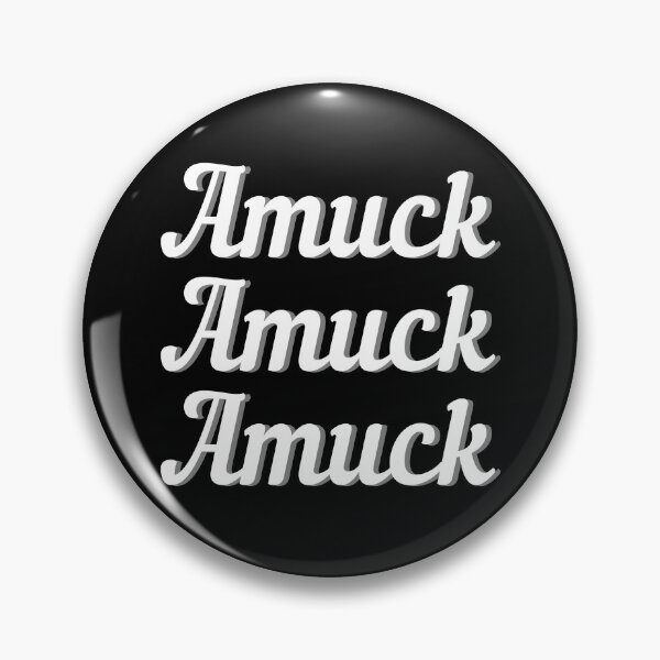 Item preview, Amuck Amuck Amuck Halloween Movie Quote Black and White designed and sold by Sunshine-Dreams.
