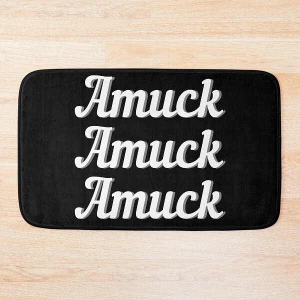 Item preview, Amuck Amuck Amuck Halloween Movie Quote Black and White designed and sold by Sunshine-Dreams.