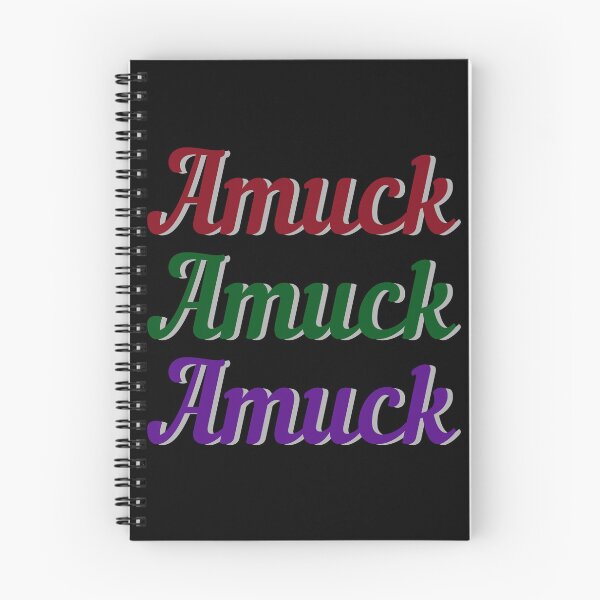 Item preview, Amuck Amuck Amuck Halloween Movie Quote Red Green Purple designed and sold by Sunshine-Dreams.