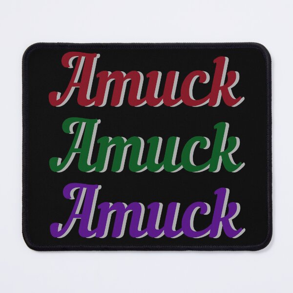 Item preview, Amuck Amuck Amuck Halloween Movie Quote Red Green Purple designed and sold by Sunshine-Dreams.