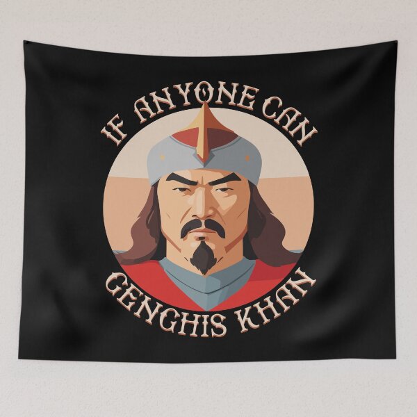 Item preview, Genghis Khan designed and sold by EmmiFoxDesigns.