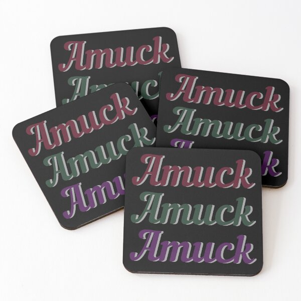 Item preview, Amuck Amuck Amuck Halloween Movie Quote Dark Colors designed and sold by Sunshine-Dreams.