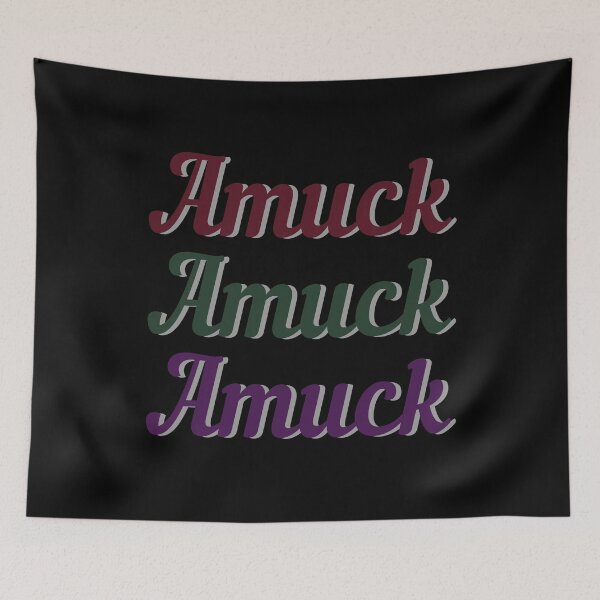 Item preview, Amuck Amuck Amuck Halloween Movie Quote Dark Colors designed and sold by Sunshine-Dreams.