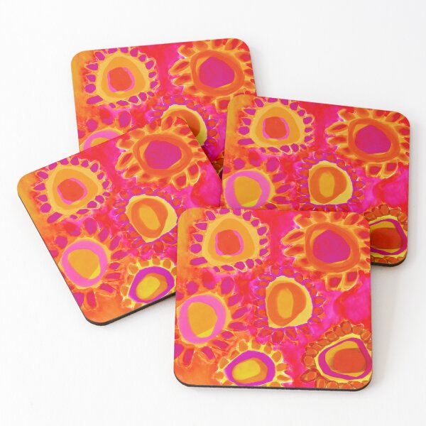 Item preview, Orange Pink Yellow Floral designed and sold by Leanne Morin.