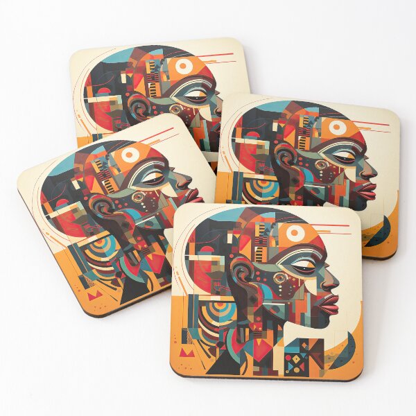 Artikelvorschau, African Tribe Bauhaus Design entworfen und verkauft von ArtificialGenes.