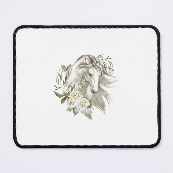 Item preview, Gray horse profile designed and sold by M. L. Milligan.