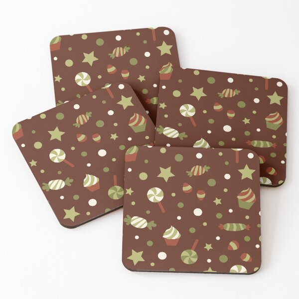 Item preview, Sweet Treats Pattern - Toffee Apple designed and sold by Daniel Bevis Design.
