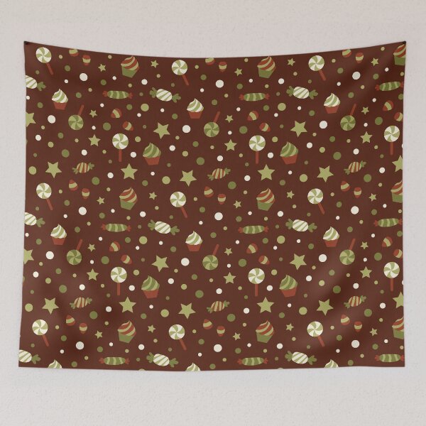Item preview, Sweet Treats Pattern - Toffee Apple designed and sold by Daniel Bevis Design.