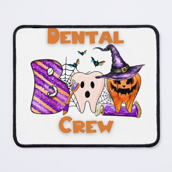 Item preview, Dental Boo Crew, Funny and Cute Dentist Halloween | Whimsical Autumn and Halloween Delights Collection designed and sold by Ali Doodles.