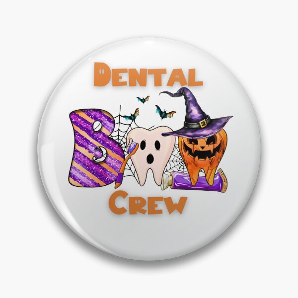 Item preview, Dental Boo Crew, Funny and Cute Dentist Halloween | Whimsical Autumn and Halloween Delights Collection designed and sold by Ali Doodles.