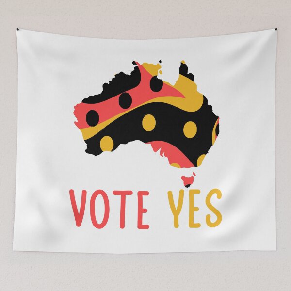 Item preview, Vote Yes Aboriginal and Torres Straight Yes to Voice to Parliament designed and sold by NewDayDesigns.