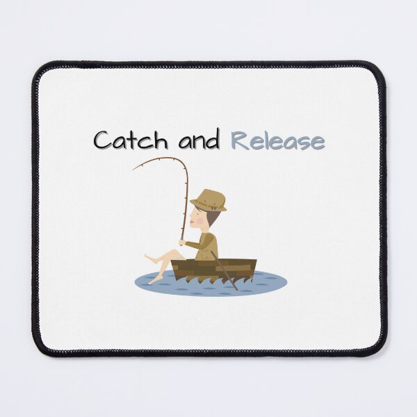 Item preview, CATCH AND RELEASE FUNNY GIFTS FOR ANGLERS designed and sold by light-artist.