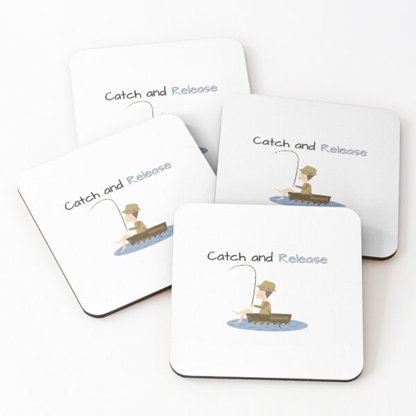 Item preview, CATCH AND RELEASE FUNNY GIFTS FOR ANGLERS designed and sold by light-artist.