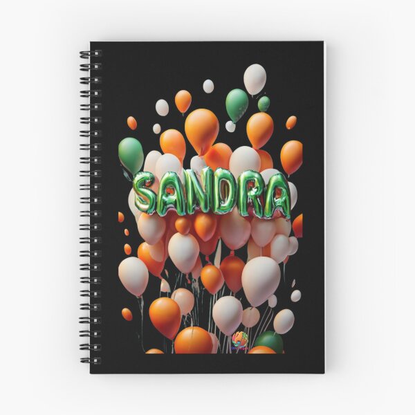 Item preview, Sandra Name Gift Ideas Birthday Party Balloons designed and sold by OliDesigns.