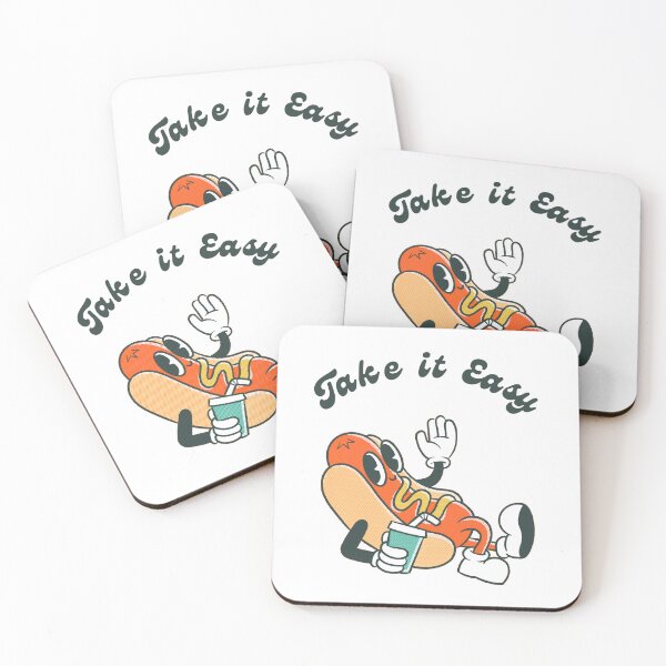 Item preview, Take it Easy Hot Dog designed and sold by hazemm7.