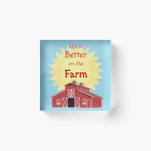 Item preview, Life is Better on the Farm designed and sold by MissLadyGraves.