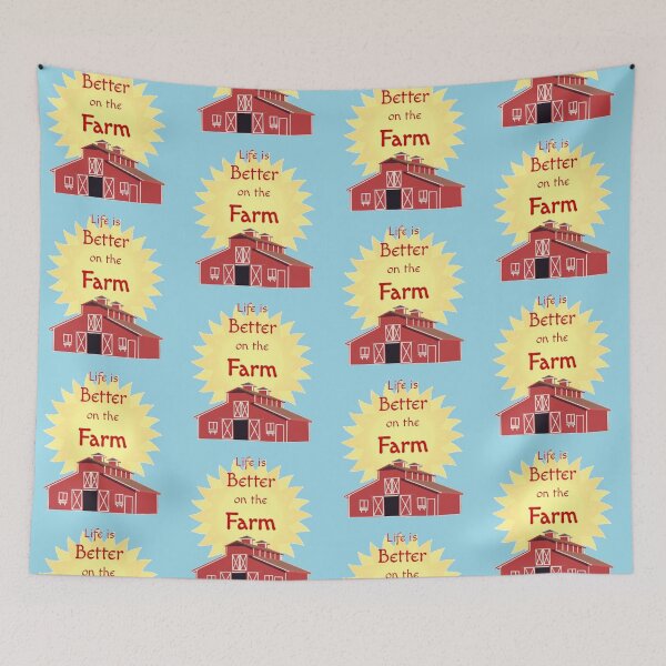 Item preview, Life is Better on the Farm designed and sold by MissLadyGraves.