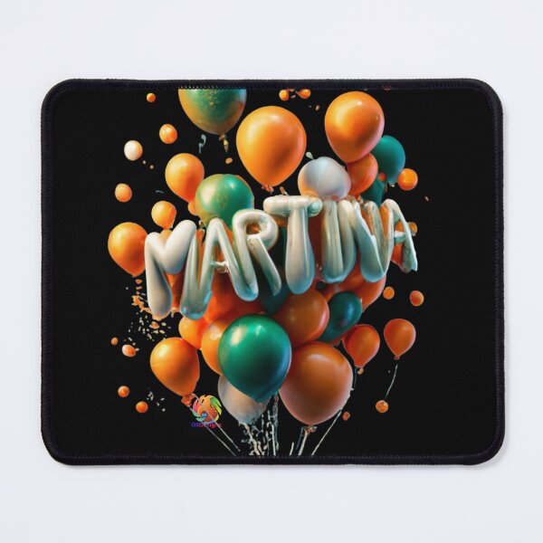 Item preview, Martina Name Gift Ideas Birthday Party Balloons designed and sold by OliDesigns.