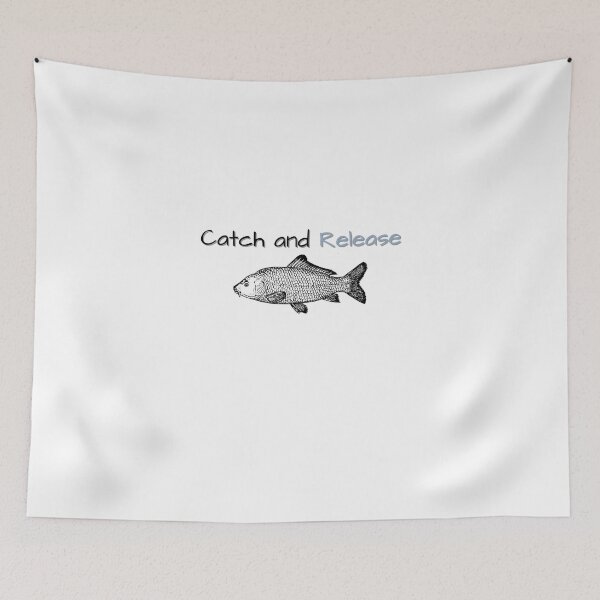 Item preview, CATCH AND RELEASE FUNNY GIFTS FOR ANGLERS designed and sold by light-artist.