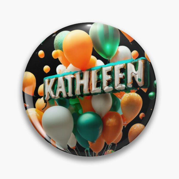 Item preview, Kathleen Name Gift Ideas Birthday Party Balloons designed and sold by OliDesigns.