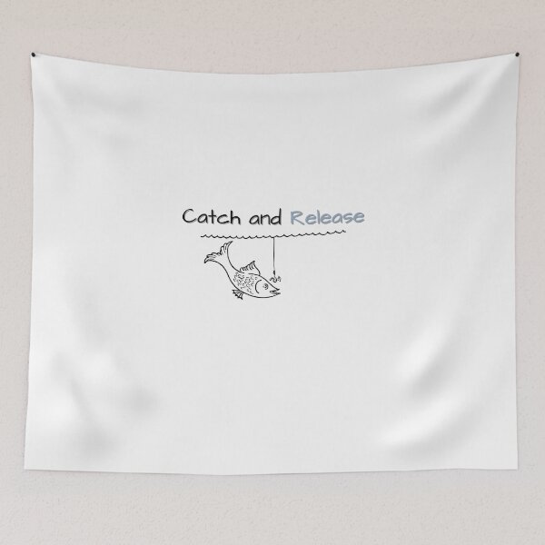 Item preview, CATCH AND RELEASE FUNNY GIFTS FOR ANGLERS designed and sold by light-artist.