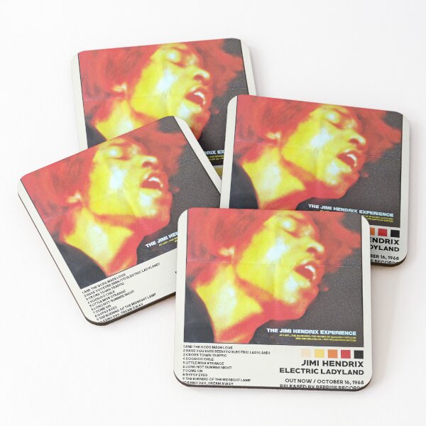 Item preview, Minimalist Albums Cover Jimihendrix Best Seller designed and sold by bardervoya.