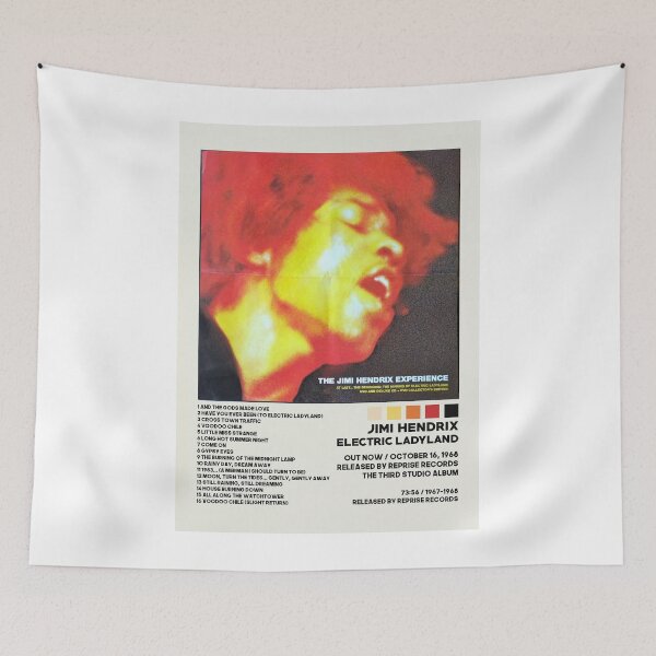 Item preview, Minimalist Albums Cover Jimihendrix Best Seller designed and sold by bardervoya.