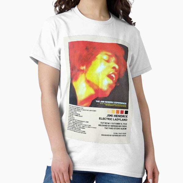 Aperçu de l'œuvre Couverture d’albums minimalistes Jimihendrix Best-seller créée et vendue par bardervoya.