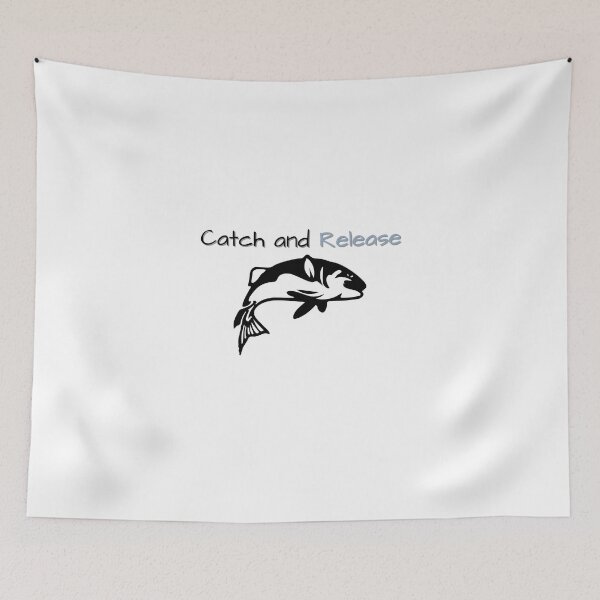 Item preview, CATCH AND RELEASE FUNNY GIFTS FOR ANGLERS designed and sold by light-artist.