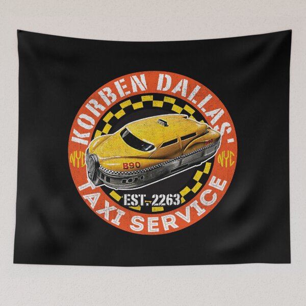 Item preview, Korben Dallas Taxi Service designed and sold by Alema Art.