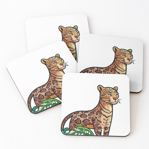 Item preview, Cute Animated Jaguar designed and sold by Tandilia Store.