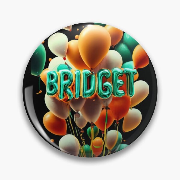 Item preview, Bridget Name Gift Idea Birthday Party designed and sold by OliDesigns.