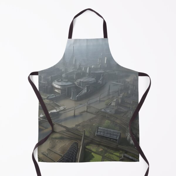 Item preview, Post-Apocalyptic Cityscape designed and sold by Mr-Saxon.