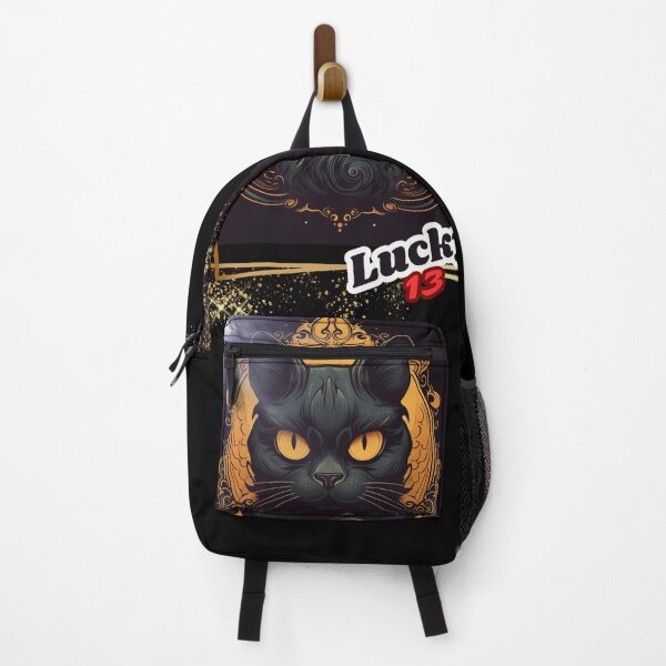Item preview, Black cat lucky 13 designed and sold by Viking60North.