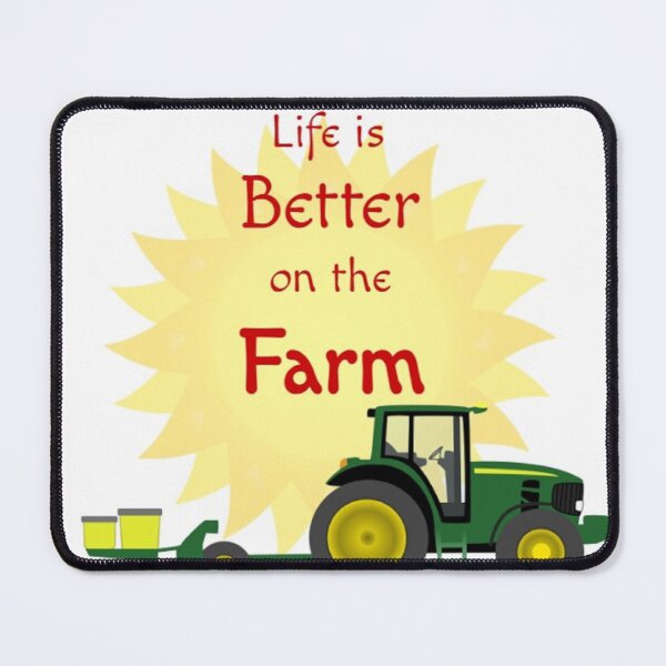 Item preview, Life is Better on the Farm v2 Tractor designed and sold by MissLadyGraves.
