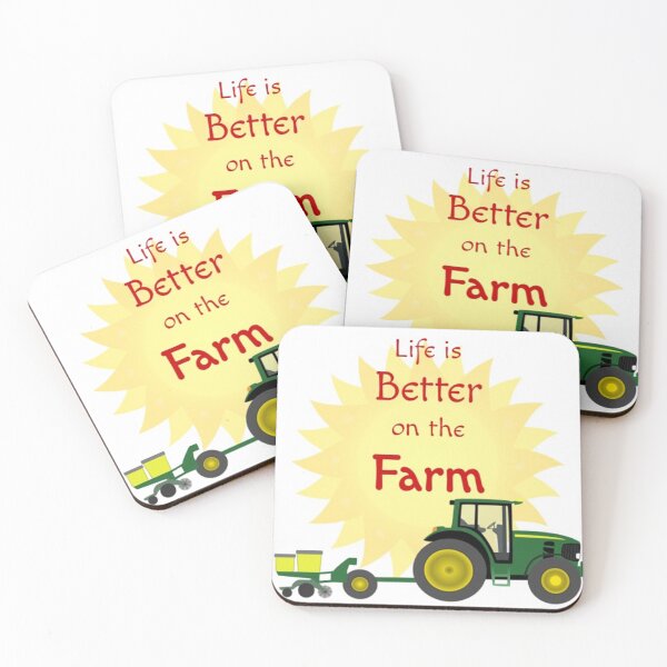 Item preview, Life is Better on the Farm  v2 Tractor designed and sold by MissLadyGraves.